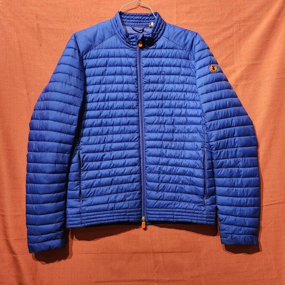 SAVE THE DUCK Men's S Packable Quilted PLUMTECH Down Alternative Puffer Jacket